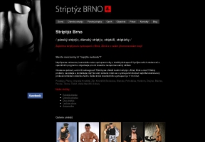 Striptýz Brno, striptéři, striptérky