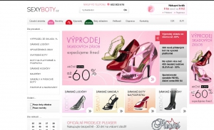 SexyBoty.cz - Luxusní sexy boty, Lodičky, Kozačky, Pleaser