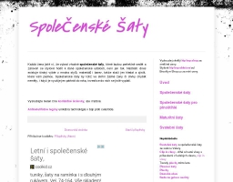 Společenské šaty