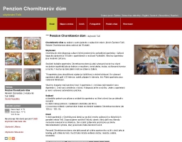 Penzion Chortnitzerův dům ubytování Telč