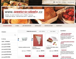 Gastro-obaly.cz-Jednorázové obaly a nádobí