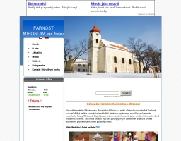 Farnost Miroslav, okr. Znojmo