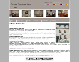 Penzion Residence Dana ubytování Praha 10