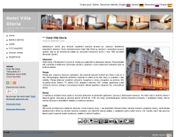 Hotel Villa Gloria ubytování Mariánské Lázně