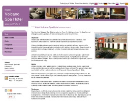 Hotel Volcano Spa Hotel ubytování Praha 5
