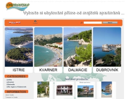 Chorvatsko apartmány  bez provize ubytování