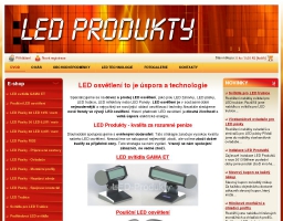 LED Produkty osvětlení