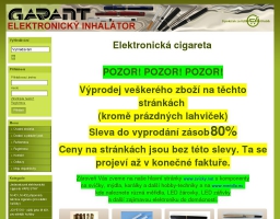 Elektronická cigareta, e-cigareta Garant