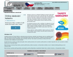 Katastr nemovitostí nahlížení