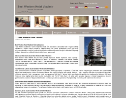 Best Western Hotel Vladimir ubytování Ústí nad Labem