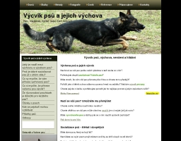 Výcvik a výchova psů  - poslušný pes je radost