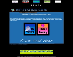 IQ TEST A TEST LÁSKY