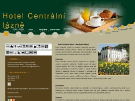 Hotel Centrální lázně ubytování Mariánské Lázně