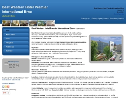 Best Western Hotel International Brno ubytování Brno