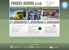 Autodoprava, servis automobilů a lesnické potřeby