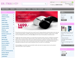 EROTIKASHOP.CZ - sex shop, erotické pomůcky, prádlo, vibrátory