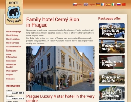 Hotel černý slon na Praze 1