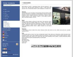 Hotel Andante ubytování Praha 1
