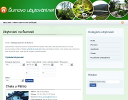 Ubytování Šumava