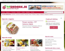 Nazjedenie.sk, recepty na zjedenie