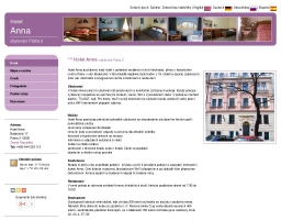 Hotel Anna ubytování Praha 2