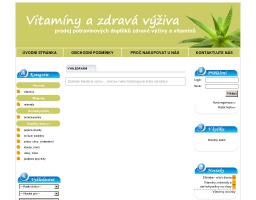 Vitamíny, zdravá výživa, doplňky stravy