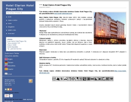 Hotel Clarion Hotel Prague City ubytování Praha 2