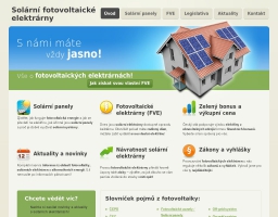 Solární fotovoltaické elektrárny