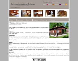 Autokemp Autokemp Žíchovec ubytování Strunkovice nad Blanicí