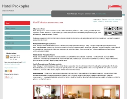 Hotel Prokopka ubytování Praha 3