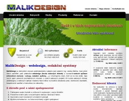 MalikDesign - webdesign, webové aplikace