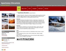 Apartmány Dřevařská ubytování Benecko