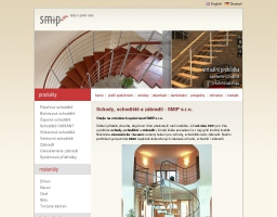 SMIP spol. s r. o. - schody, schodiště a zábradlí