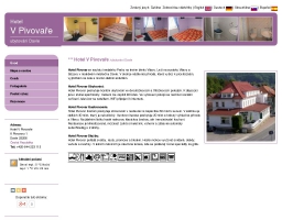 Hotel V Pivovaře ubytování Davle