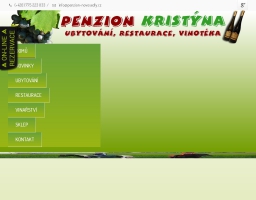 Penzion Kristýna - ubytování Novosedly