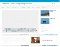Podgora | Makarska riviera | Apartmany Chorvatsko