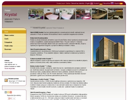 Hotel Krystal ubytování Praha 6-Veleslavín