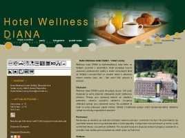 Hotel Wellness hotel DIANA ubytování Velké Losiny