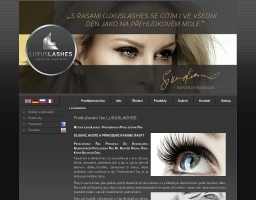 LuxusLashes - prodlužování řas