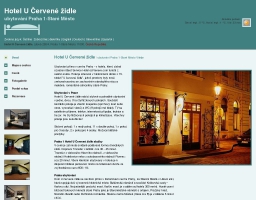 Hotel U červené židle ubytování Praha 1-Staré Město