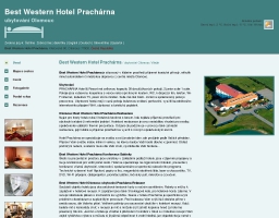 Best Western Hotel Prachárna ubytování Olomouc
