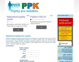 Půjčky bez registru a poplatku