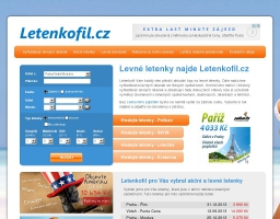 Letenkofil.cz - levné letenky