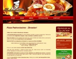 Pizza Zbraslav - pizza do krabice