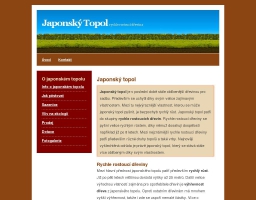 Japonský Topol