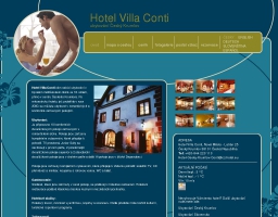 Hotel Villa Conti ubytování český Krumlov