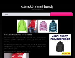 Dámské zimní bundy