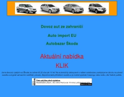DOVOZ AUT BRNO - www.dovoz-aut-brno.webz.cz