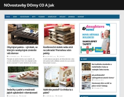 Domy na klíč, střechy, rekonstrukce