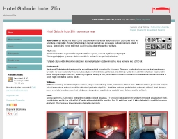 Hotel Galaxie hotel Zlín ubytování Zlín